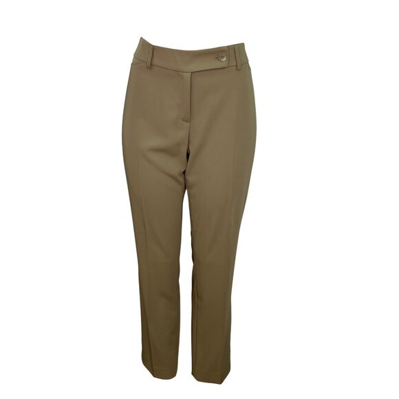 Peace of Cloth Women's Slim Fit Brown With Button Closure Size 10 - New - Picture 1 of 10